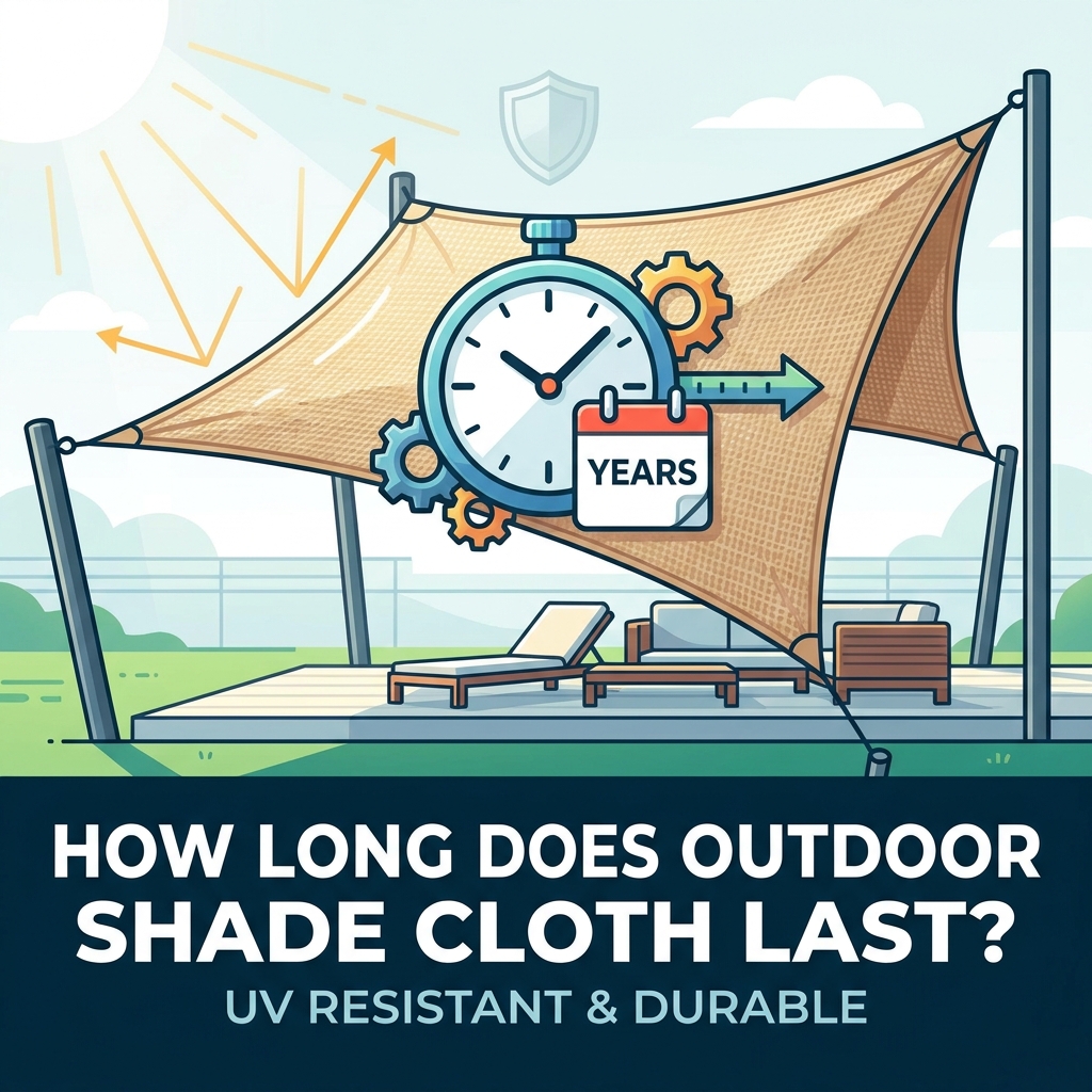 How Long Does Outdoor Shade Cloth Last?
