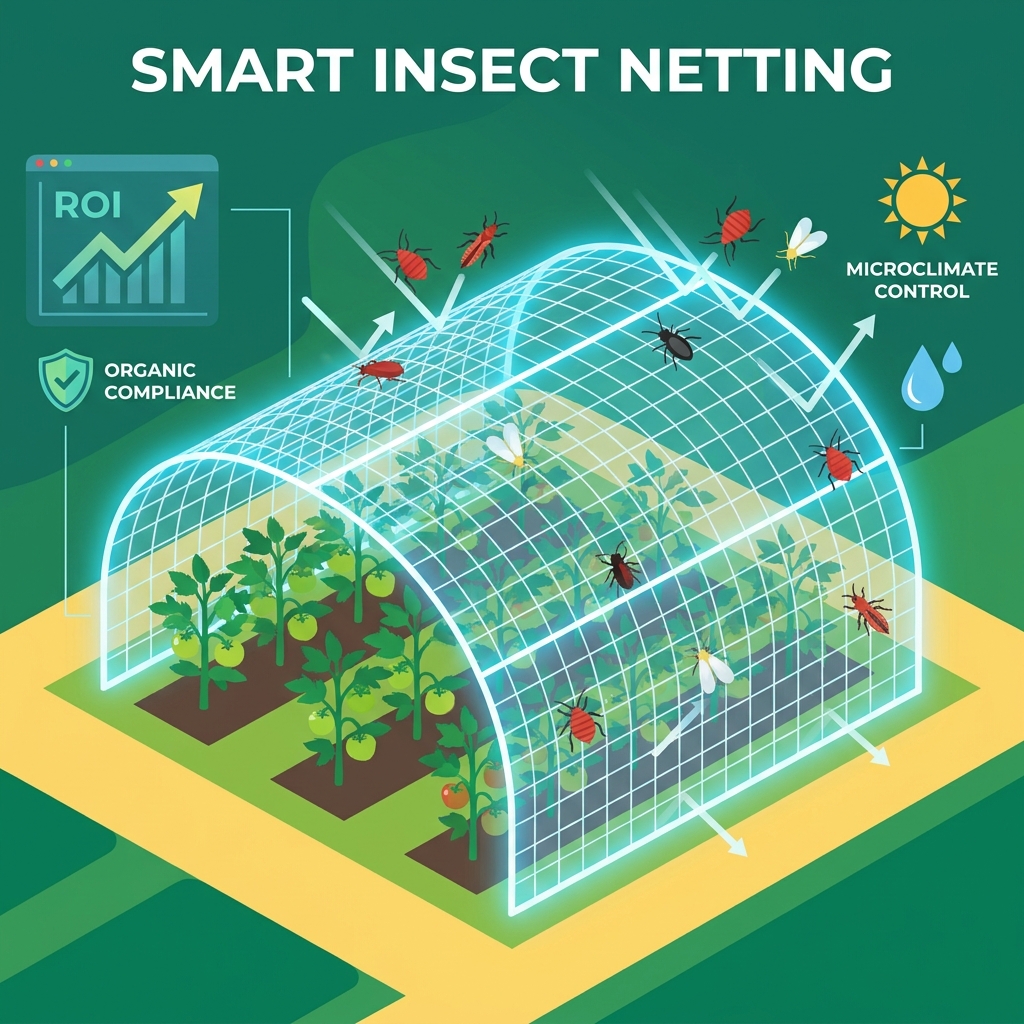 Why Insect Netting Is Important for Farming