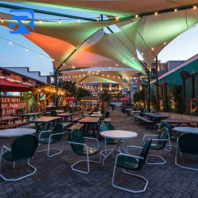 Outdoor Shade Cloth Installation and Roll Specifications